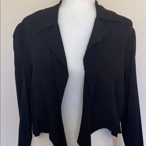 NWT Reformation cropped jacket black mediun